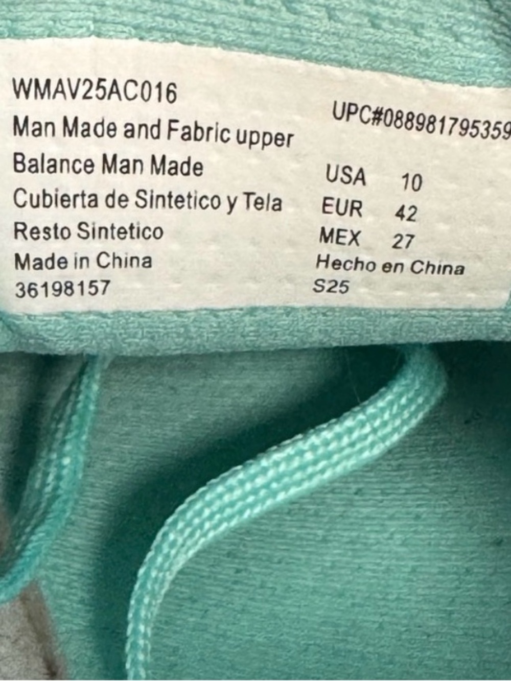Avia Womens Running Walking Shoes Teal Pink Athletic Sneakers Size 10 - Picture 6 of 6